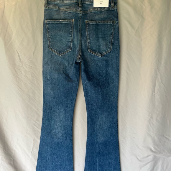 Zara high waist skinny flare jeans - Picture 4 of 4